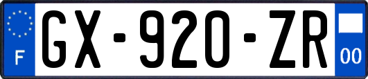 GX-920-ZR