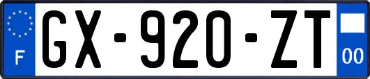 GX-920-ZT