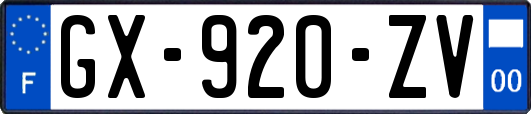GX-920-ZV