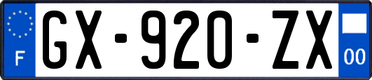 GX-920-ZX