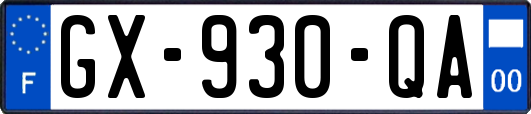 GX-930-QA