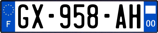 GX-958-AH