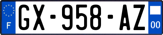 GX-958-AZ