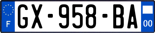 GX-958-BA