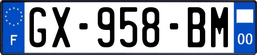 GX-958-BM