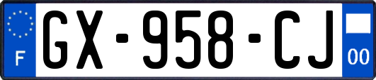 GX-958-CJ
