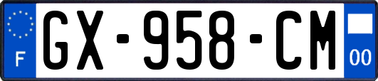 GX-958-CM