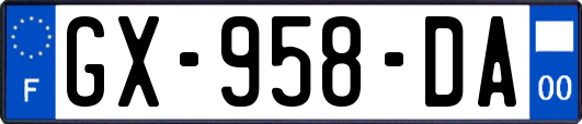 GX-958-DA