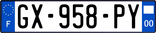 GX-958-PY