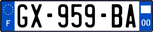 GX-959-BA