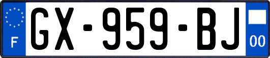 GX-959-BJ