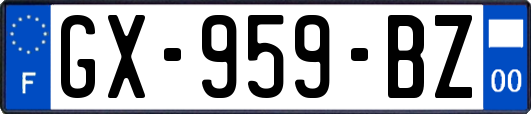 GX-959-BZ