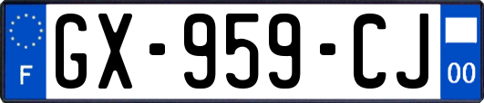 GX-959-CJ