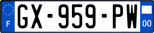 GX-959-PW