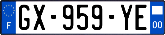 GX-959-YE