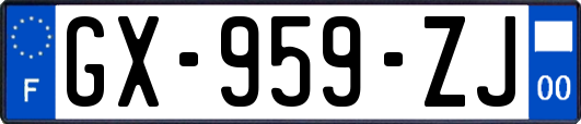 GX-959-ZJ