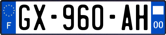 GX-960-AH