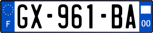 GX-961-BA