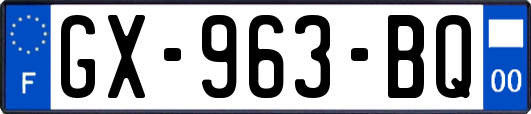 GX-963-BQ