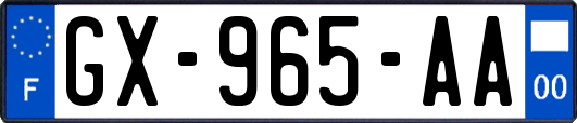 GX-965-AA