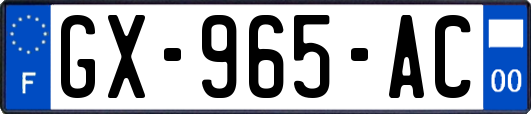 GX-965-AC