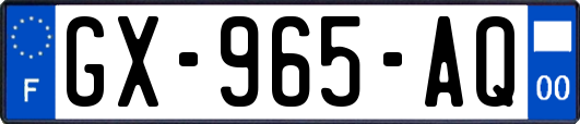 GX-965-AQ