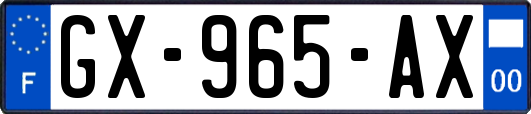 GX-965-AX