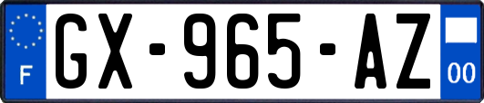 GX-965-AZ