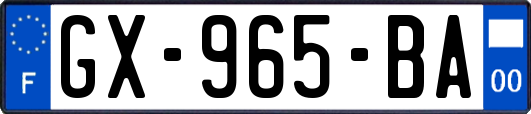 GX-965-BA