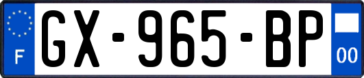 GX-965-BP