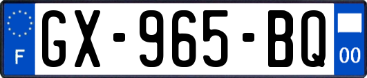 GX-965-BQ