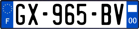 GX-965-BV