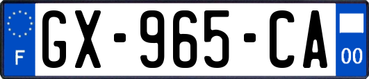 GX-965-CA