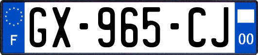 GX-965-CJ