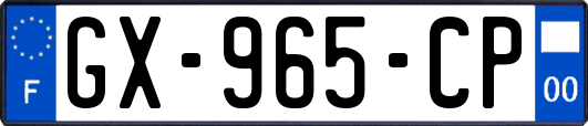 GX-965-CP
