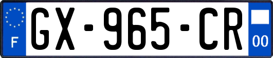 GX-965-CR