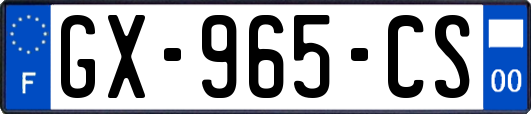 GX-965-CS