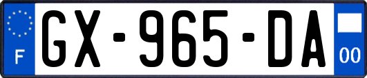 GX-965-DA