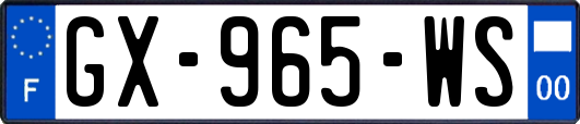 GX-965-WS