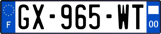 GX-965-WT
