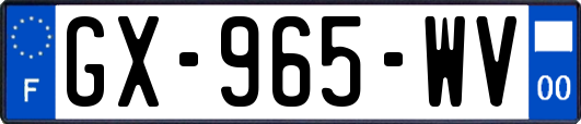 GX-965-WV