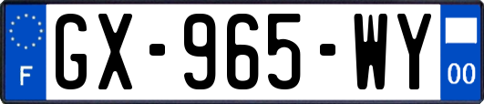 GX-965-WY
