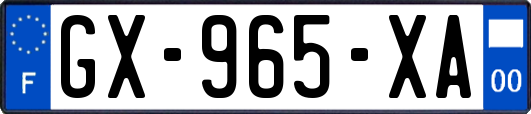 GX-965-XA