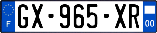GX-965-XR