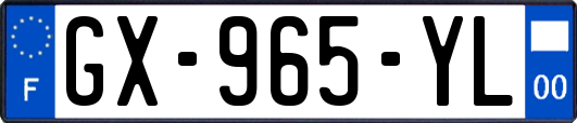 GX-965-YL