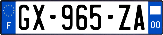 GX-965-ZA