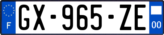 GX-965-ZE