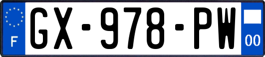 GX-978-PW