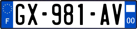 GX-981-AV