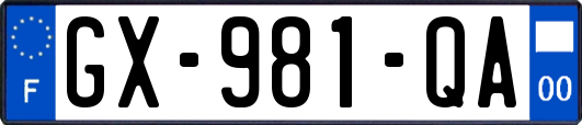 GX-981-QA